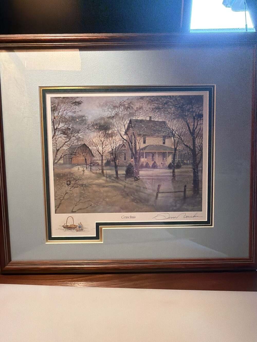 Dene Roncka Grandma's Framed Art Print value~250$